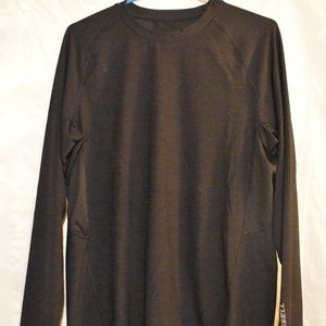 Men's Russell Athletics Long-sleeve Athletic Top - Black - Size Large